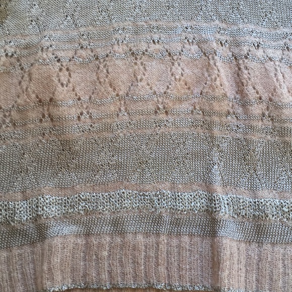 J. Jill superfine sweater knit metallic & mohair - Picture 3 of 8